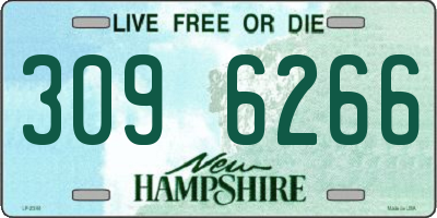 NH license plate 3096266