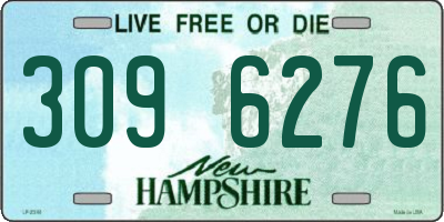 NH license plate 3096276