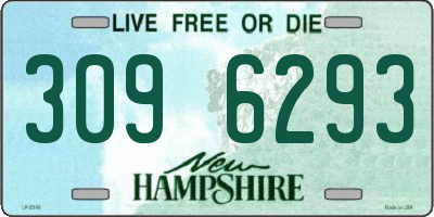 NH license plate 3096293