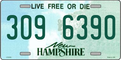 NH license plate 3096390