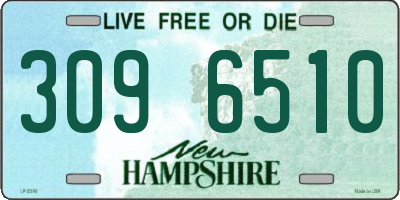 NH license plate 3096510