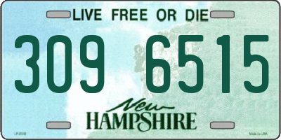 NH license plate 3096515