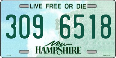 NH license plate 3096518