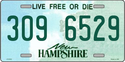NH license plate 3096529