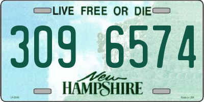 NH license plate 3096574