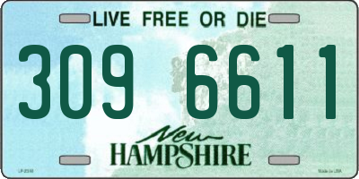 NH license plate 3096611