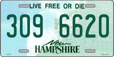 NH license plate 3096620