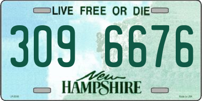 NH license plate 3096676