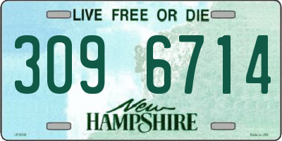NH license plate 3096714