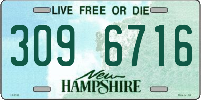 NH license plate 3096716