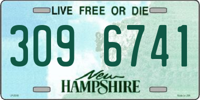 NH license plate 3096741