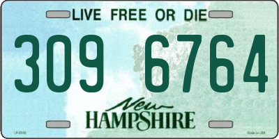 NH license plate 3096764