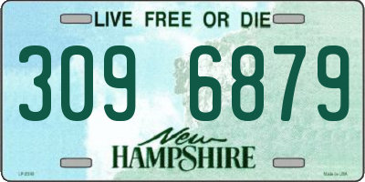 NH license plate 3096879