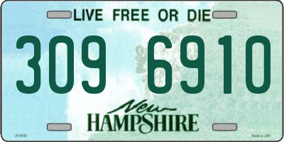 NH license plate 3096910