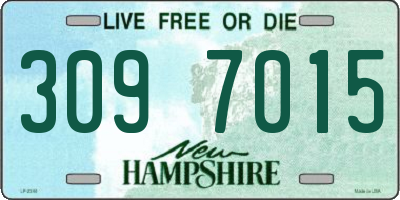 NH license plate 3097015