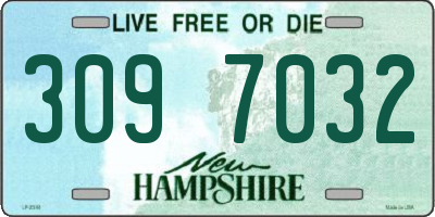 NH license plate 3097032