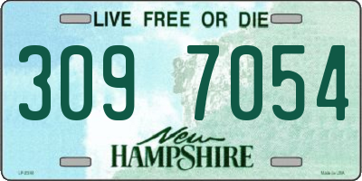 NH license plate 3097054