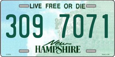 NH license plate 3097071