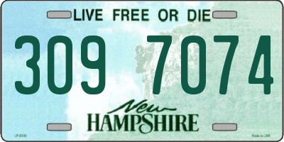 NH license plate 3097074
