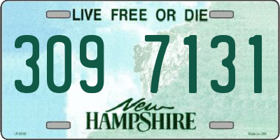 NH license plate 3097131