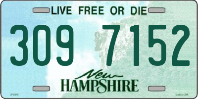 NH license plate 3097152