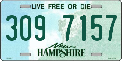 NH license plate 3097157