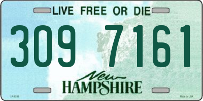 NH license plate 3097161