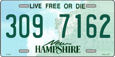 NH license plate 3097162