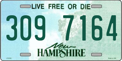 NH license plate 3097164