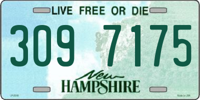 NH license plate 3097175