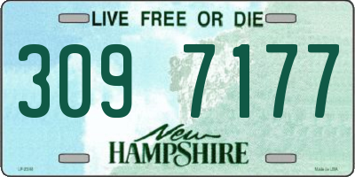 NH license plate 3097177
