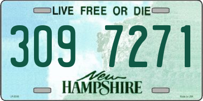 NH license plate 3097271