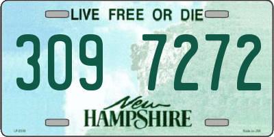 NH license plate 3097272