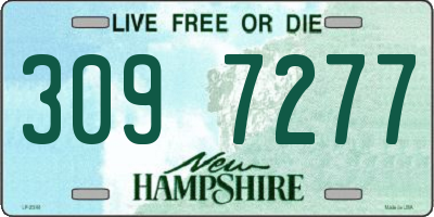 NH license plate 3097277