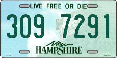 NH license plate 3097291