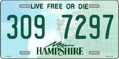 NH license plate 3097297