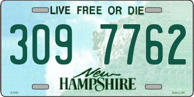 NH license plate 3097762