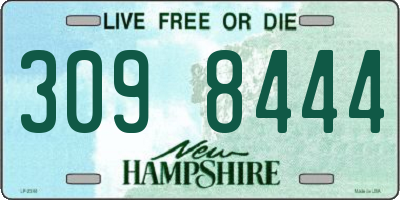 NH license plate 3098444