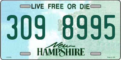 NH license plate 3098995