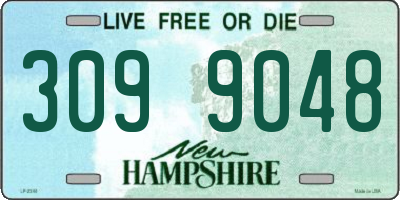 NH license plate 3099048