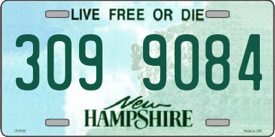 NH license plate 3099084