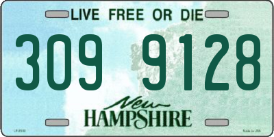 NH license plate 3099128