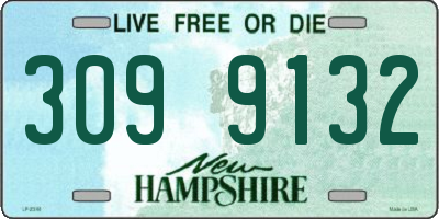 NH license plate 3099132