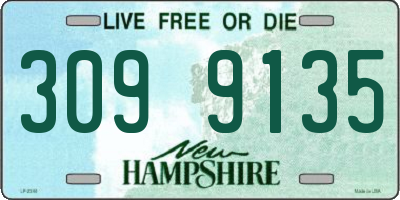 NH license plate 3099135