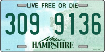 NH license plate 3099136
