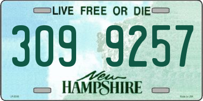 NH license plate 3099257