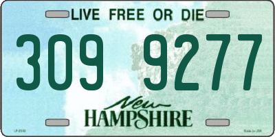 NH license plate 3099277