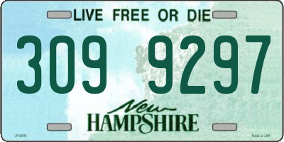 NH license plate 3099297