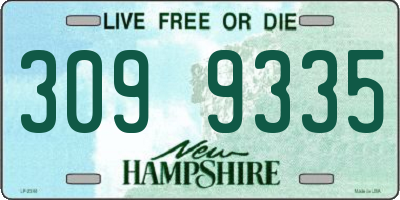 NH license plate 3099335