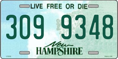 NH license plate 3099348